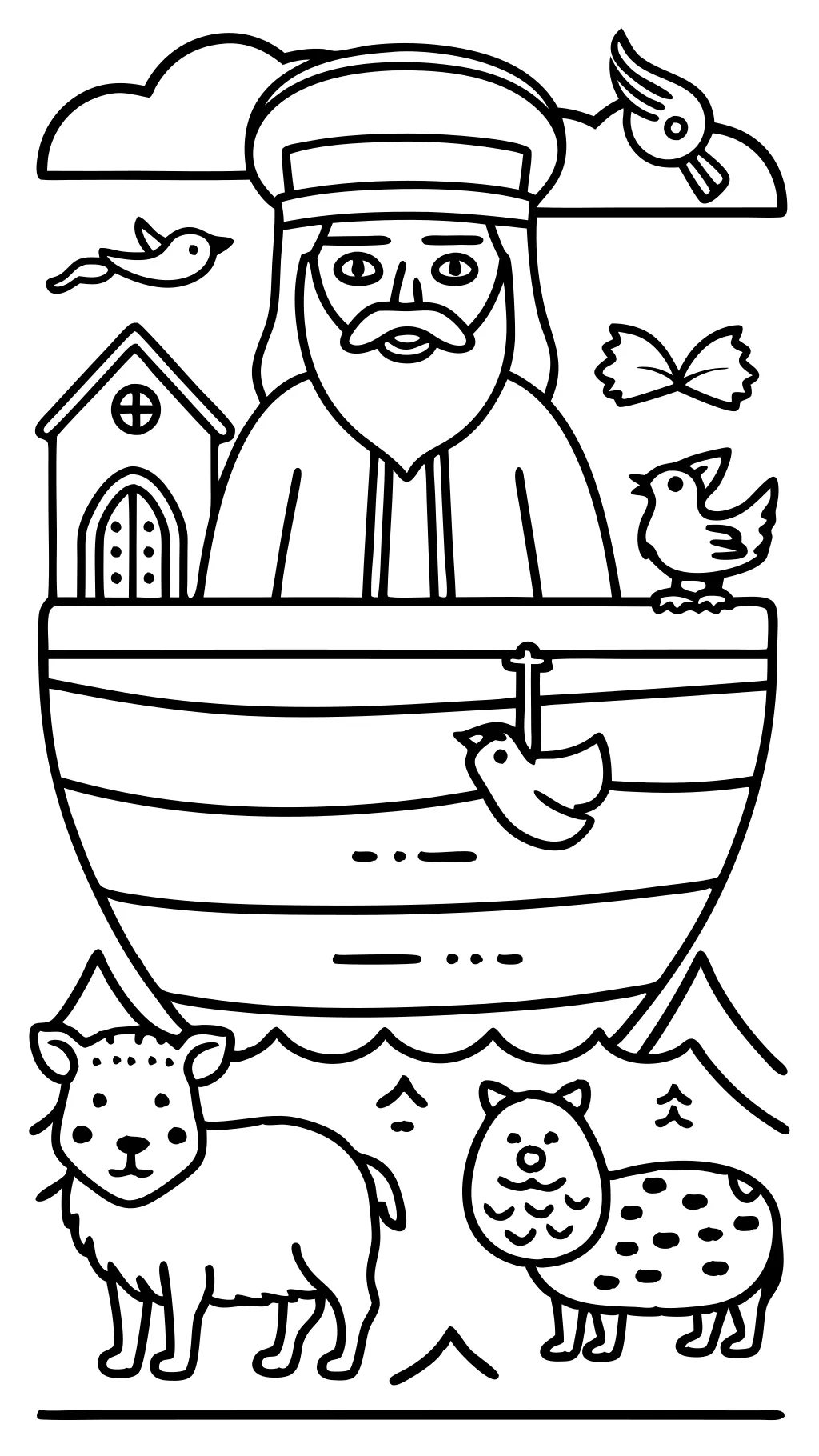 coloriages bibliques imprimables